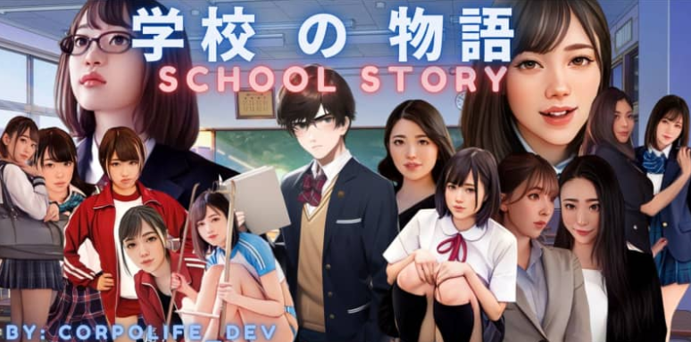 学校故事Gakko No Monogatari  School Story V0.08内置AI汉化